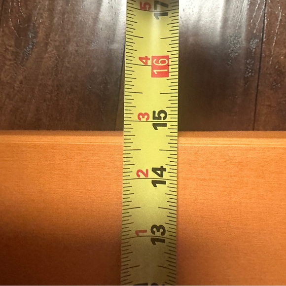 Louis Vuitton Original Orange Storage Box 18x14.5x6.5 inches blue lettering - Picture 7 of 8